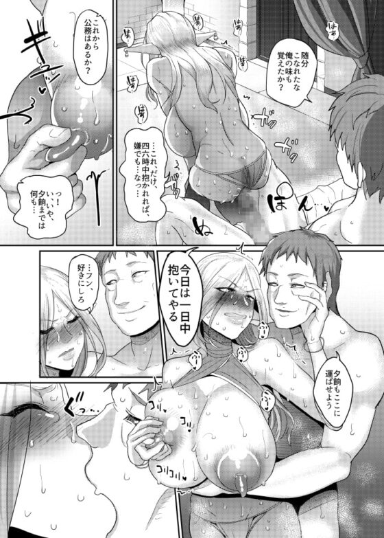 高飛車エルフ強制婚姻!!2 [B.B.T.T.] | DLsite 同人 - R18