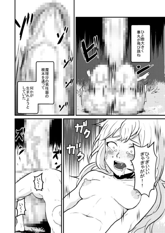 魔理沙膨張破裂 [キツネコパンダヌキ] | DLsite 同人 - R18