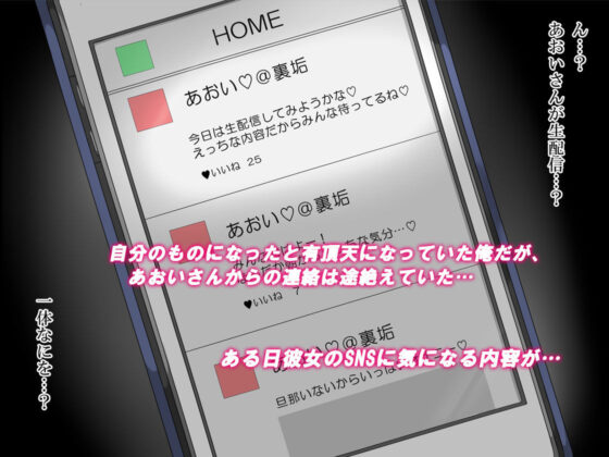 SNSの’裏垢’若妻あおいさんとオフパコセックス(ライトニング) - FANZA同人