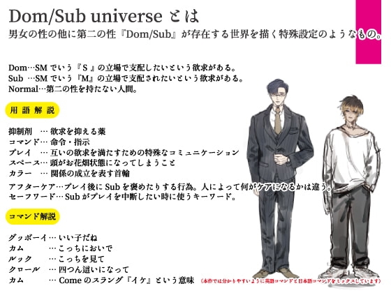 【Dom/sub】いい子だね、神田くん。ド底辺Dom(19)×エリート童貞Sub(28) ～Dom 本郷海斗 編～ [PACIFIER] | DLsite がるまに