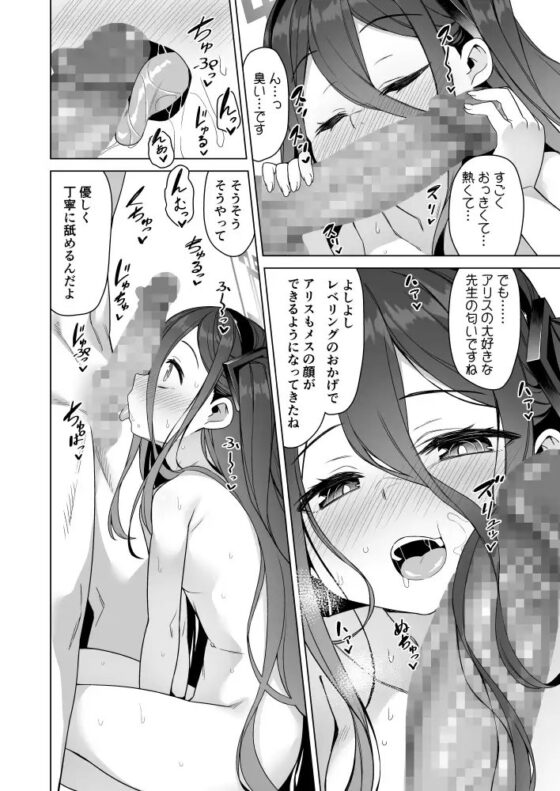 アリスは伝説の装備をてにいれた。 [ものくろサーキット] | DLsite 同人 - R18