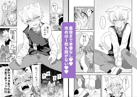 ♂が受け。ネコちゃん×ネコくん [pink carrot] | DLsite がるまに