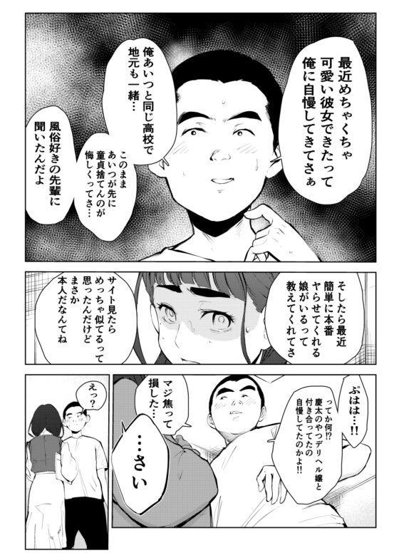 風俗で働いてる事が大学でバレて大変な目にあった… [もっこりはん] | DLsite 同人 - R18
