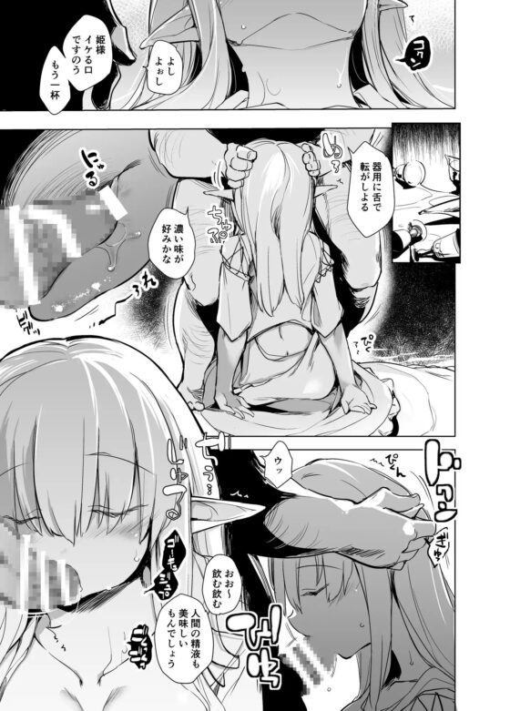 平和のためエルフの姫様を眠らせるお話 [かえでもみじ] | DLsite 同人 - R18