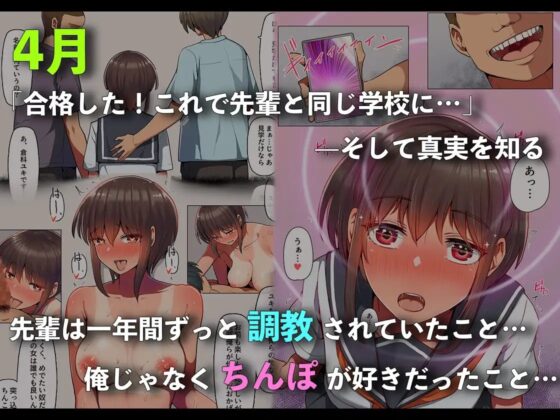 堕とされ彼女-何も知らない彼氏くんと会う度にエロくなる先輩彼女編- [クルマヤ公道] | DLsite 同人 - R18