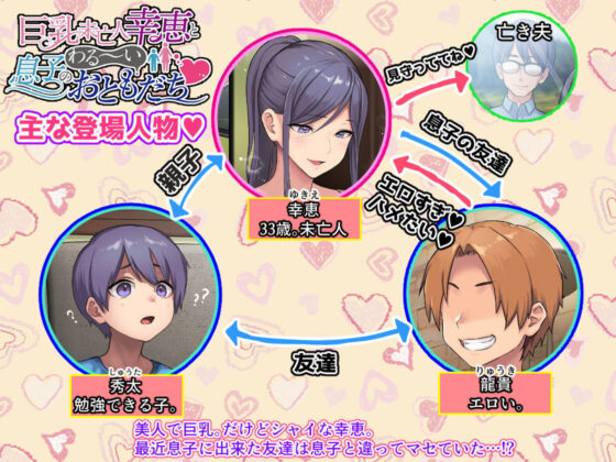 巨乳未亡人幸恵と息子のわる〜いおともだち(オトナテイコク) - FANZA同人