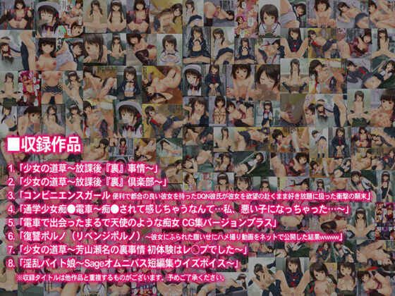 【期間限定 特別割引】Sageにしては大きめの女の子 8作品総集編(Sage) - FANZA同人