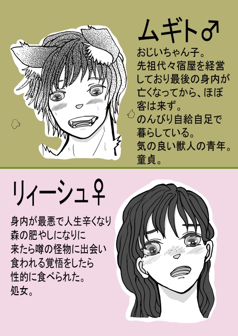 食べるよ性的に [いば神円] | DLsite がるまに