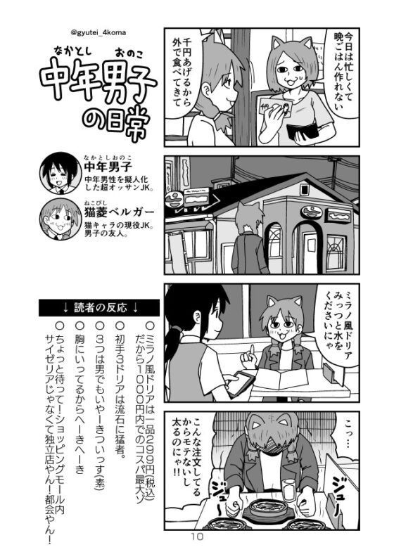 中年男子の日常 猫の巻 [牛肉帝国] | DLsite 同人