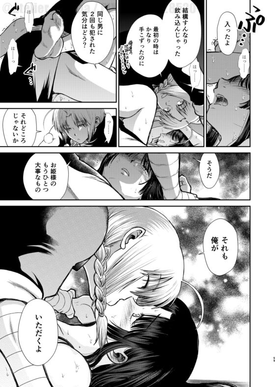 のぼる月夜の邂逅、ふたりで。 [atelier Bucha] | DLsite がるまに
