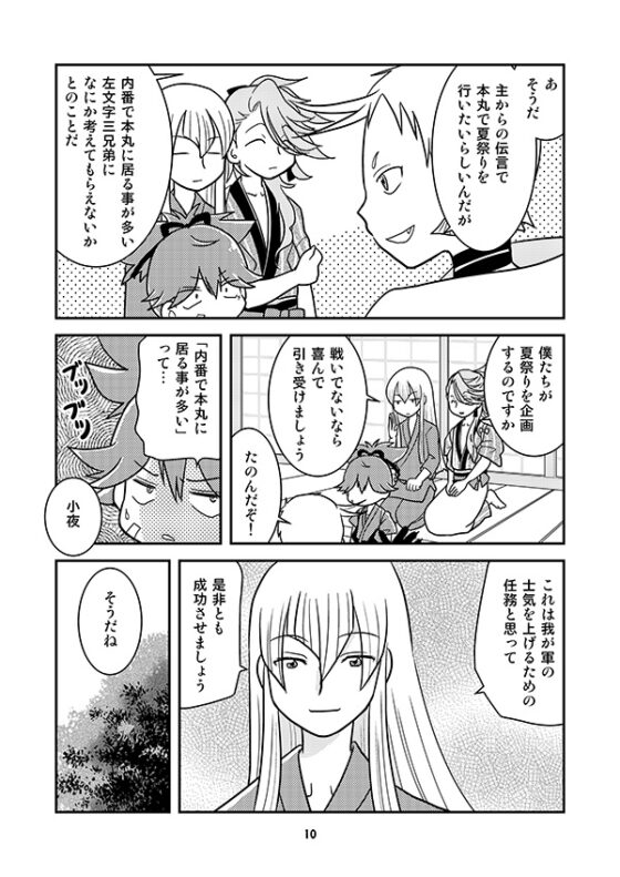 内番日和「夏」 [くらいむくえすと] | DLsite がるまに