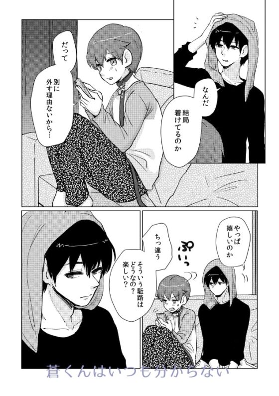 蒼くんはいつも分からない [el calm] | DLsite がるまに