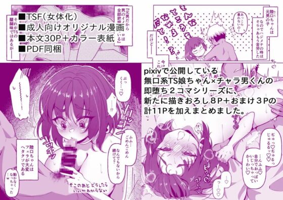無口系TS娘ちゃんは即堕ちしました [餅は餅屋] | DLsite 同人 - R18