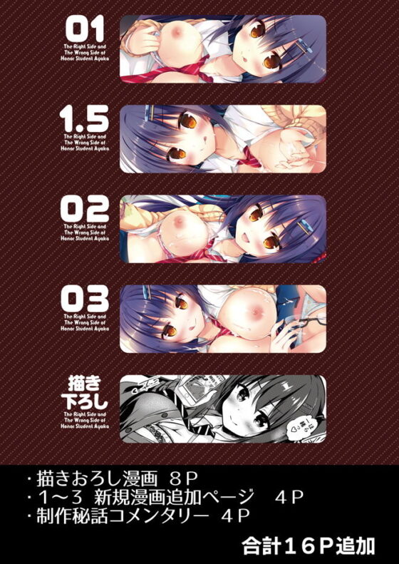 優等生 綾香のウラオモテ 総集編01(moco chouchou) - FANZA同人