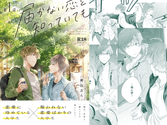 届かない恋と知っていても(第1話) [mer] | DLsite がるまに