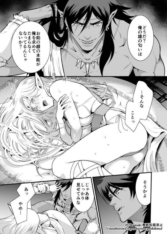 オークの花嫁 ～攫われエルフは快楽に堕ちる～ [Jewelry Box] | DLsite がるまに