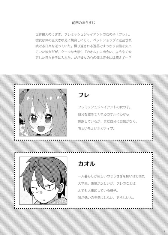 返品うさぎ-はじめてのうさんぽ編- [とこのま] | DLsite 同人