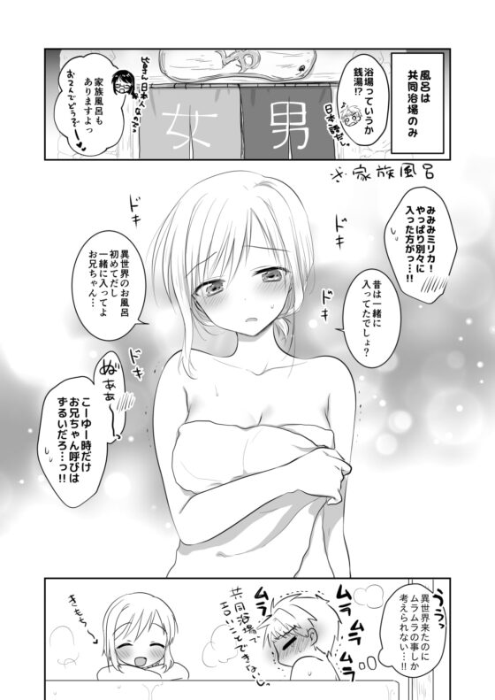 兄妹ですが異世界で結婚しました。 [アクアドロップ] | DLsite 同人