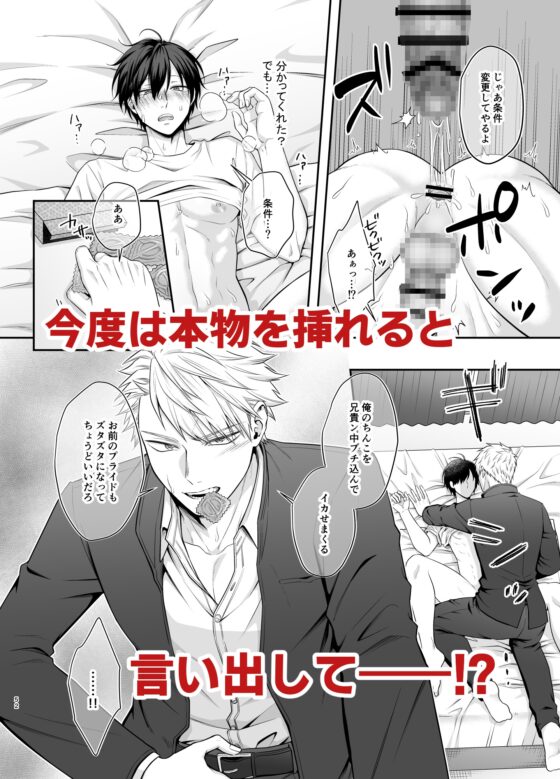 僕たち、兄弟にはもう戻れないみたいです。 [インディゴの梨] | DLsite がるまに