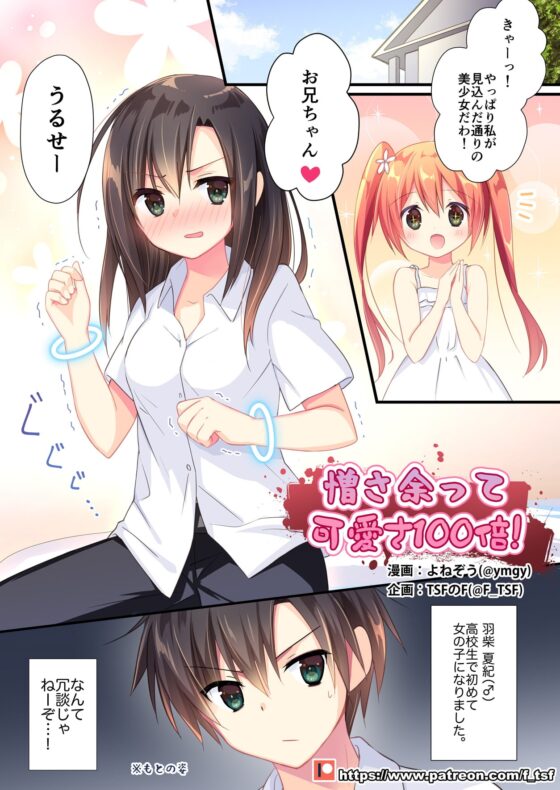 TSFのFのほん 年齢差TS編(全編描き下ろし新作) [TSFのF] | DLsite 同人 - R18