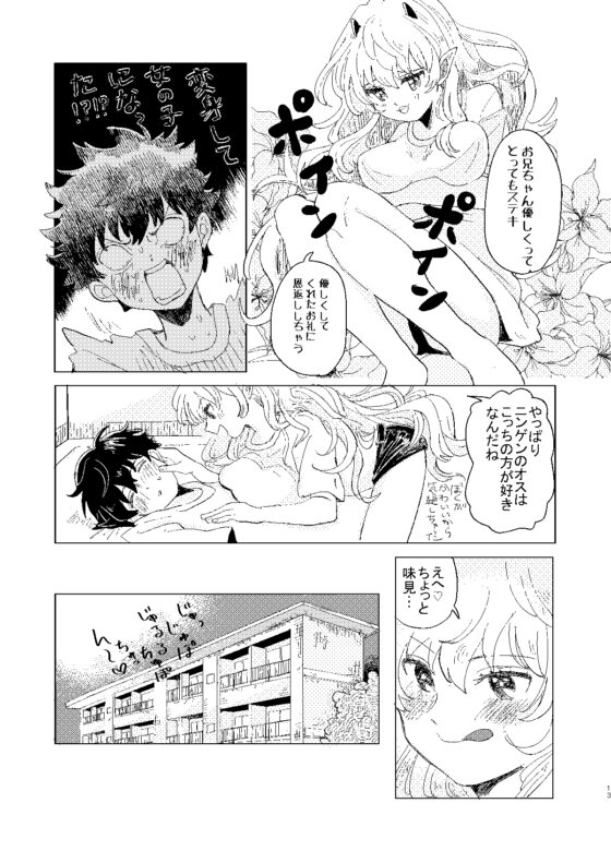 サキュバス♂と不器用なフタリ [hizakozou] | DLsite がるまに