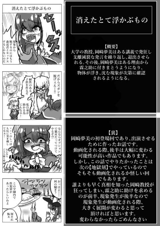 秘封霖倶楽部 活動裏記録1.2+十周年合同誌セット [ND] | DLsite 同人 - R18