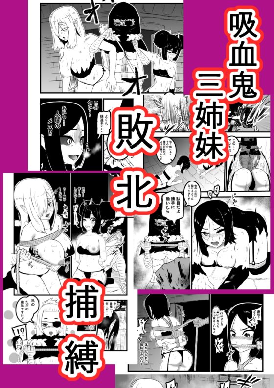 ヴァンパレイド ～吸血鬼 三姉妹 捕縛編～ [トンテン] | DLsite 同人 - R18
