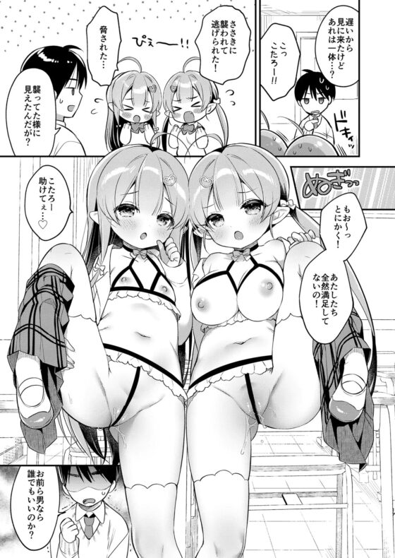 とつげき双子さきゅばすちゃん4 [Usacastle] | DLsite 同人 - R18