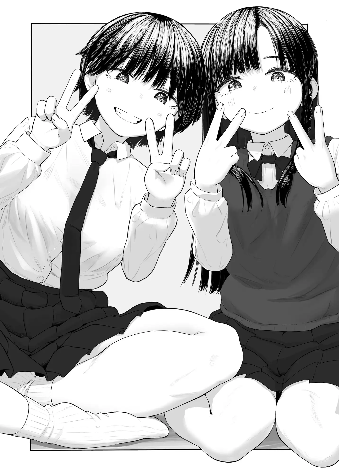 家出したクラスメイト二人が泊まりに来た [とげとげ娘] | DLsite 同人 - R18