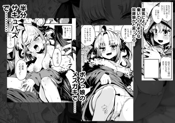 ねぇご主人 今日の「ごほうび」まだぁ? ボクッ娘メ○ガキハーフサキュバス奴○娘にごほうび生活 [まんねんドコドコドンドドコ] | DLsite 同人 - R18