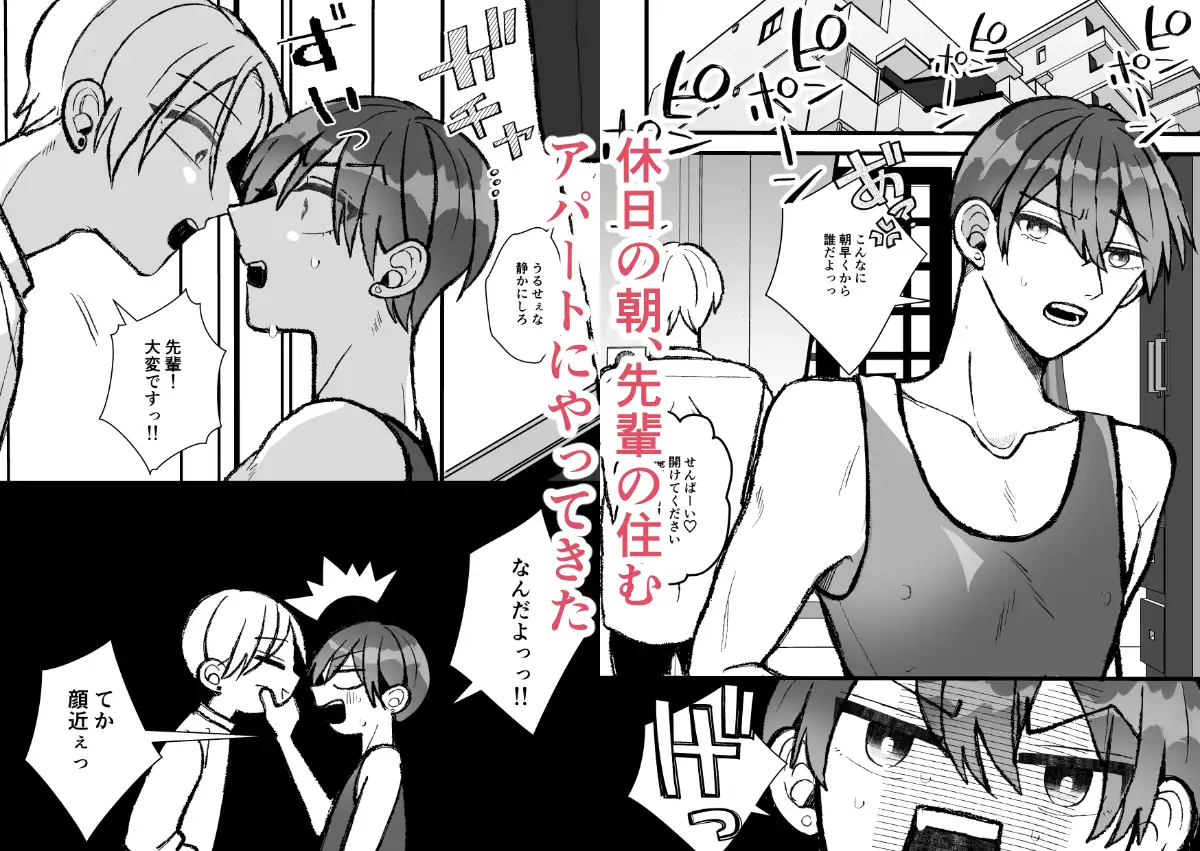 先輩の乳首がえっちすぎると聞いたので [ふふばこ] | DLsite がるまに