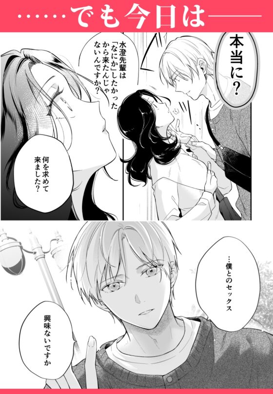 彼氏より俺にして、先輩。～王子様な後輩×彼氏と別れた直後の私～ [よふかし本舗] | DLsite がるまに