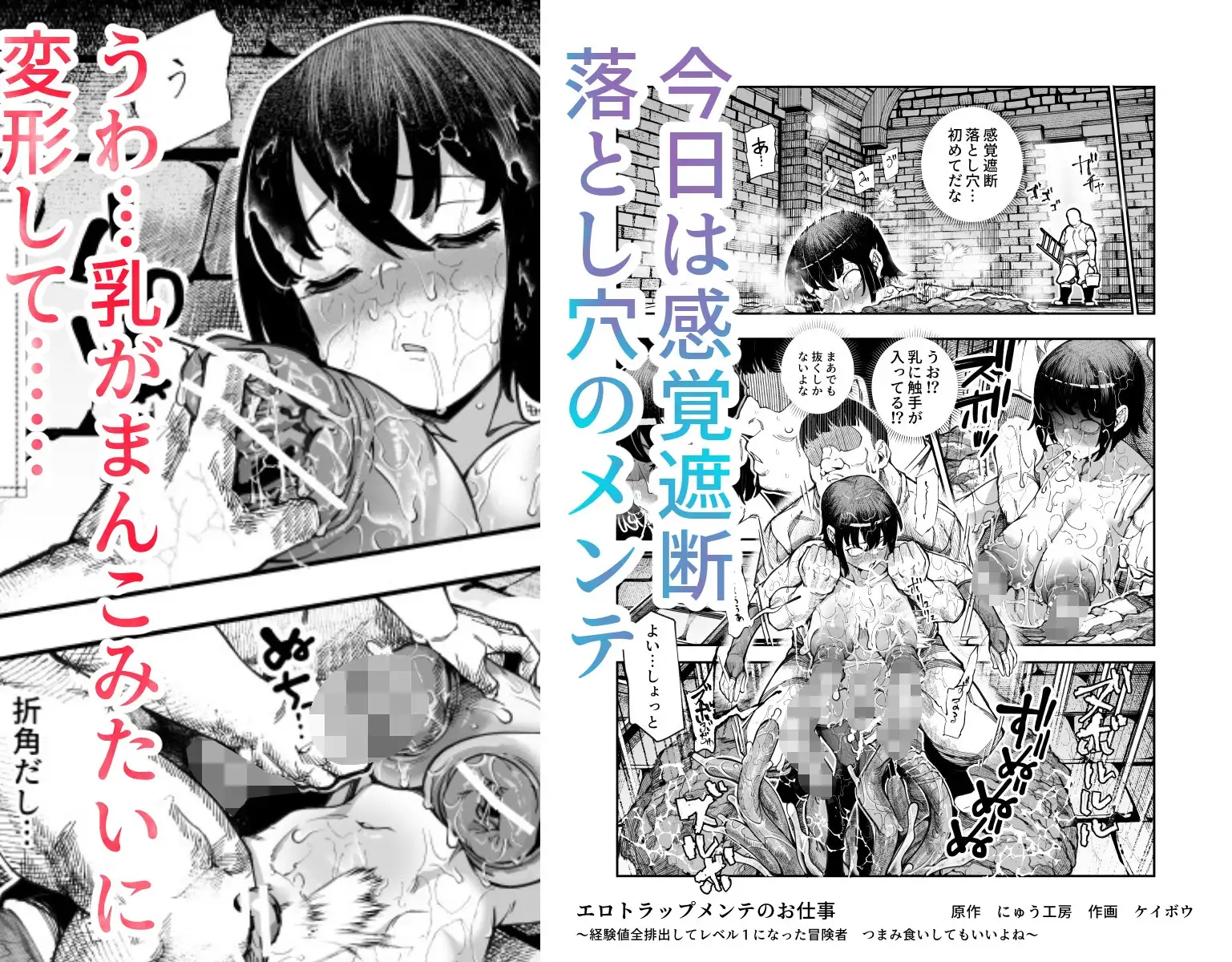 エロトラップメンテのお仕事EX～経験値全排出してレベル1になった冒険者 つまみ食いしてもいいよね～ [にゅう工房] | DLsite 同人 - R18