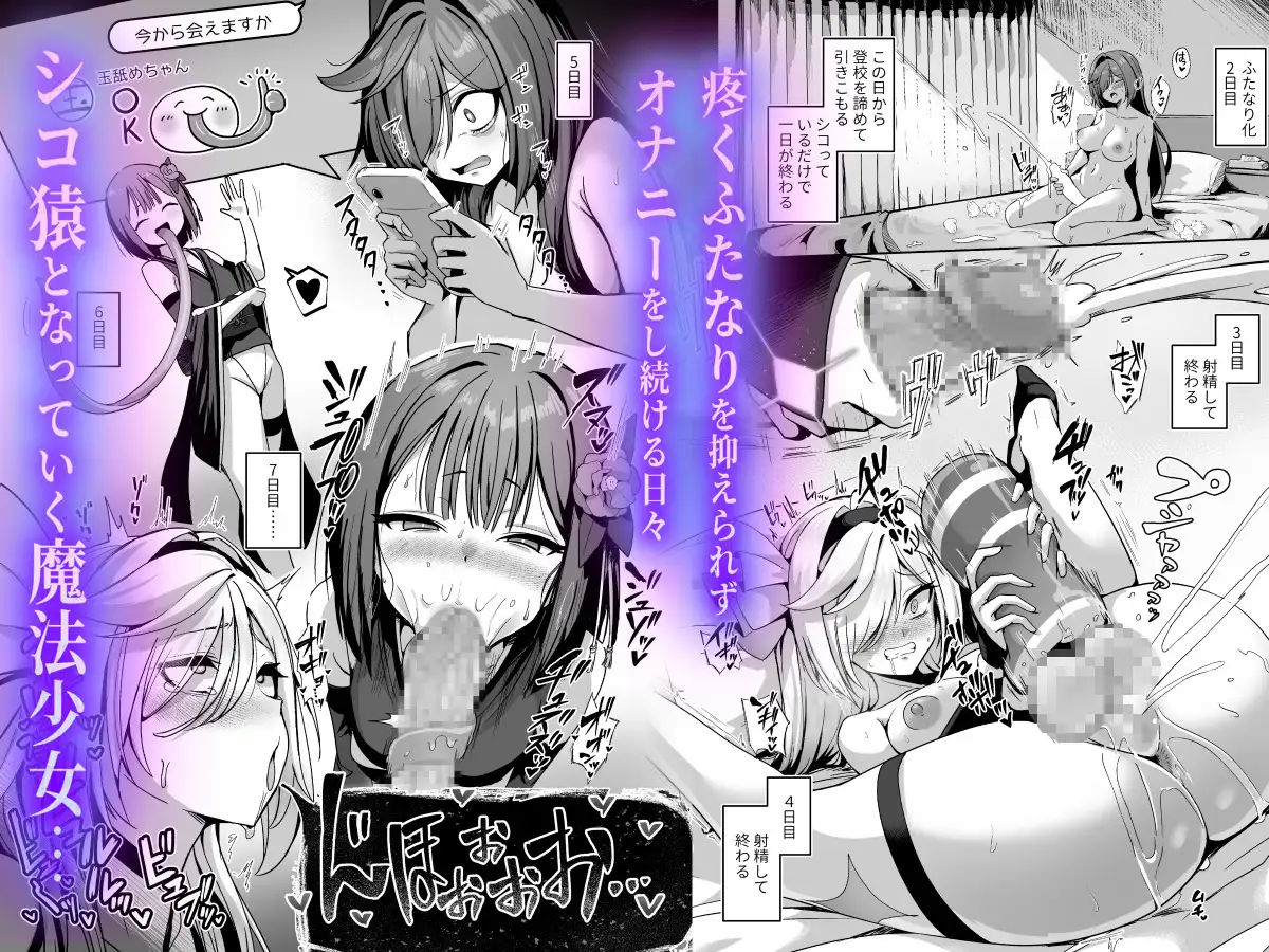 魔法少女セイントリリィ・男根 ～フタナリを生やされた魔法少女がチンポ狂いに堕ちるまで～ [聖華快楽書店] | DLsite 同人 - R18