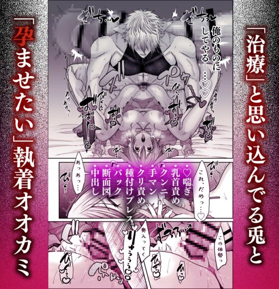 劣情狼と発情うさぎ ─治療という名の強○孕ませセックス─ [となりの部屋] | DLsite がるまに